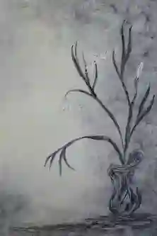 Vase with Tall Blooms